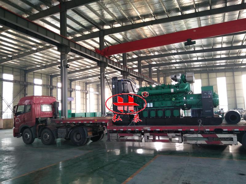 南宁华友机械有限公司订购一台1000KW广西玉柴柴油发电机组